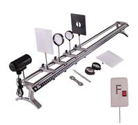Optical Bench Convex Lens Imaging Kit for Physics Experiments, Precision Optical Laboratory Equipment for Educational and Research Labs, Essential Optics Tool for Light and Image Studies