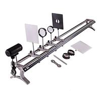 Optical Bench Set for Physics Experiments and Optics Study - Complete Laboratory Equipment Kit for Educational Science Applications