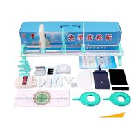 Optical bench set, pinhole imaging kit, physics optics experiment box, optical learning instrument, classroom teaching equipment