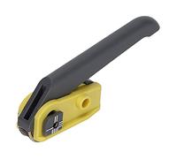 Optical Cable Stripper, Cable Stripper Fiber Optic Tools Double Vane/Wing Yellow Grey Adapter Ergonomic Sturdy Optical Cable Cutter (KMS-K)