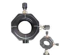 Optical Coaxial Lens Holder, SM1 Lens Mount, XY Translation Adjustment, M4x0.25 Fine-Pitch Thread Positioning Structure, for Microscopy, Spectroscopy, Optical Experiment Setup