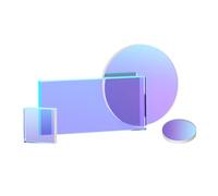 Optical Cold Mirror Lens - Borosilicate Glass, Reflects Visible Light, Transmits Near-Infrared, >95% Reflectivity 1pc(Square 80x80x2mm)