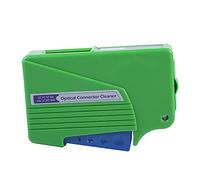 Optical Connector Cleaner for FC/SC/LC/MU/D4/DIN Advanced Microfiber Technology Portable Design for Office and Home Use