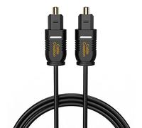 Optical Digital Audio Cable 15M Long Toslink Lead for [S/PDIF] LG/Samsung/Sony/Philips Sound Bar, Smart TV, Home Theater, PS4, Xbox, Stereo System, Receiver/Preamp, Audio Processor, DAC