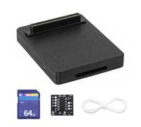 Optical Drive Emulators Set for Retro Game Console Printed Case with 32GB / 64GB / 128GB Memory Card Gaming Accessories for Retro Game Console Printed Case with Memory Card Set Gaming Accessories Easy