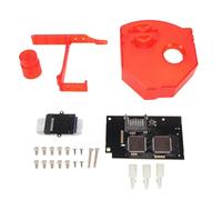 Optical Drive Simulation Board, V5.20 Optical Drive Board Heat Dissipation Storage Card Mount Kit Replacement for DC VA1 Console (Red)