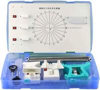 Optical Equipment Experimental Box, Portable Optical Bench for Physics Experiments, Magnetic Geometric Setup