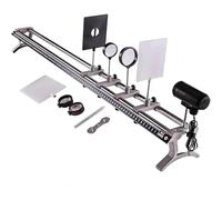 Optical Experiment Kit with Concave-Convex Lenses and Large Bench for Light Source Imaging and Small Hole Experiments