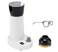 Optical Eyeglass Frame Heater, 60°C-130°C Adjustable Glasses Heating Machine with Fast Airflow & Wind Hood, Frame Adjusting Tool for Eyewear Repair Shop & Opticians