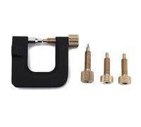 Optical Eyeglasses Screw Extractor, Puller Glasses Broken Screw Removal Remover Tool Set, Glasses Screw Starter, with 2 Drill Bits, for Optical Stores, Vision Care Centers