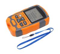 Optical Fiber Power Meter, 70~+10dbm Measuring Range Fiber Optical Power Tester, 850-1650nm Portable Optical Power Meter with 10 Wavelengths (10MW)