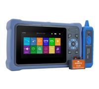 Optical Fiber Tester 1310/1550nm, 4.3" Touch Screen, Test Range 5m-100km, Network Tester with OPM/OLS/VFL, OTDR