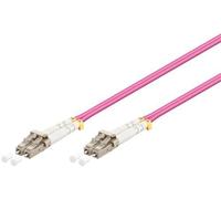 Optical fibre cable Multimode OM4 Violett 5m LC male UPC to LC male UPC 5m