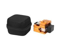 Optical Fibre Cleaver High Precision Professional Fiber Optic Cutter Tool with Rugged Construction for Fiber Optic Technicians Aluminum Alloy Tungsten Steel ABS Plastic