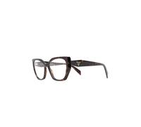 Prada PR 18WV 2AU1O1 Woman Optical frames Acetate Turtle Geometric Normal