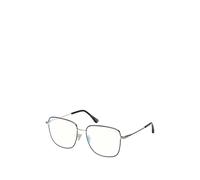 TOM FORD FT6136-B 005 Woman Optical frames Metal Black Squared Normal