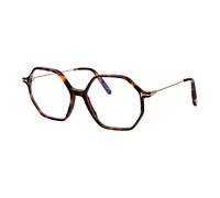 TOM FORD FT5952-B 052 Woman Optical frames Acetate Havana Geometric Normal