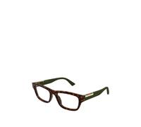 Gucci GG2091O 008 Man Optical frames Acetate Havana Transparent Squared