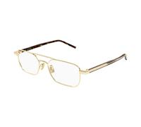 SAINT LAURENT SL 780 002 Man Optical frames Metal Gold Transparent Squared ["Antiriflesso"]