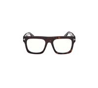 Tom Ford FT6068-B with Clip-On Men's Glasses, Tortoiseshell, Size 53
