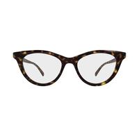 Gucci GG2034O 002 Woman Optical frames Acetate Havana Transparent Cat Eye