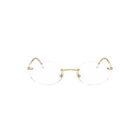 Ray - Ban Unisex Ray - Ban RX3767V 2500 Optical frames Metal Gold Transparent Round Normal