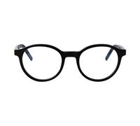 SAINT LAURENT SL M163 001 Unisex Optical frames Acetate Black Transparent Round