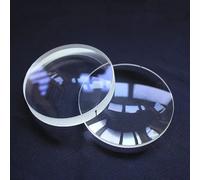 Optical glass achromatic convex lens DIY refraction binoculars objective eyepiece 1 set (Size : 50mm)