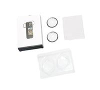 Optical Glass Camera Cover, Scratch-Resistant and Quick Installation for Extreme Environments, Rotating Optical Glass Lens Cover