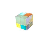 Optical Glass CMY RGB Dispersion Cubes Six-Sided for Science Education and Light Experiment (AS Show, One Size)