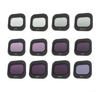 Optical Glass Filter Kit 12 Pieces For DJI Mini5 Pro Featuring ND8 ND16 ND32 ND64 CPL UV Star Black Mist Night Filters To Improve Image Sharpness And Color