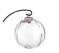Optical Glass Friendship Ball 10cm Hanging Ornament Gift Idea Clear Style (Clear)