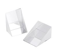 Optical Glass Prism - Isosceles Triangle Lens, Precision Refraction Instrument, Photography Science Education Tool | Practical Experimental Device For School Lab Photo Camera Accessories