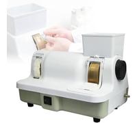 Optical Hand Edger Polisher - High Speed Grinding Machine, 2 Grinding Methods, 180 Mesh Coarse & 280 Mesh Fine for Lenses & Glasses