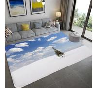 Optical Illusion Area Rugs, Cartoon Plant Christmas Tree Landscape 3D Pattern Carpet, Floor Rugs Washable Non-Slip Breathable For Living Room Bedroom Home Decor 50 X 80 Cm, Stain Resis -7444557639297