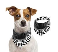 Optical Illusion Black Hole Vortex,Pet Bib Scarf Cats Dog Bandana Dogs Towel Bib Adjustable Pet Scarf,S