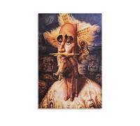 Optical Illusion By Salvador Dalí Painter Artwork Poster Gifts Canvas Painting Wall Art Decorative Picture Prints Modern Decor 08x12inch(20x30cm)