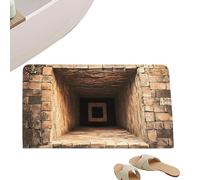 Optical Illusion Rug 3d - Front Door Mat Outside Entrance,soft Washable Realistic,3d Trap Optical Visual Illusion Rugs | Playroom Floor Carpet Mat for Home Decor