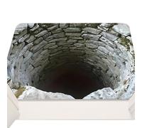 Optical Illusion Rug, 3D Hole Illusion Rug, Non-Slip Visual Trap Floor Mat,Looks Like A Hole,Trap Optical Bottomless Doormat,for Bathroom, Stairs Decoration