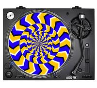Optical Illusion Slimpmat Illusions Slipmats Patterned Turntable Decks Records Slipmat Slipmats Mat DJs Accessories Gift For Him Her (7")