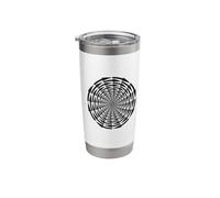 Optical Illusion Stainless Steel Insulated Tumbler