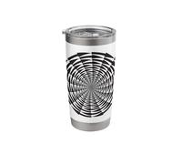 Optical Illusion Stainless Steel Insulated Tumbler