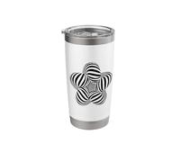 Optical Illusion Stainless Steel Insulated Tumbler
