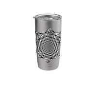 Optical Illusion Stainless Steel Insulated Tumbler