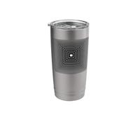 Optical Illusion Stainless Steel Insulated Tumbler