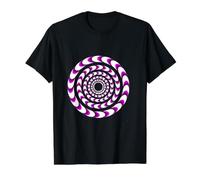 Optical Illusion Value Graphic T-Shirt, Men, Black, L