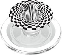 Optical Illusion Vortex Swirl PopSockets PopGrip for MagSafe
