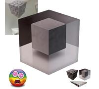 Optical Illusion Wall Art Large 3D Corner Decals That Reshapes Reality Modern Cube Stickers 3D Wall Art Optical Illusion Corner Walls Decal Impossible of Corners Arts for Home Decor