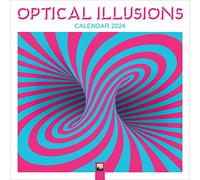 Optical Illusions Wall Calendar 2024 (Art Calendar)