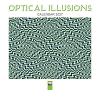 Optical Illusions Wall Calendar 2027 (Art Calendar): Original Flame Tree Publishing-Kalender [Kalender]